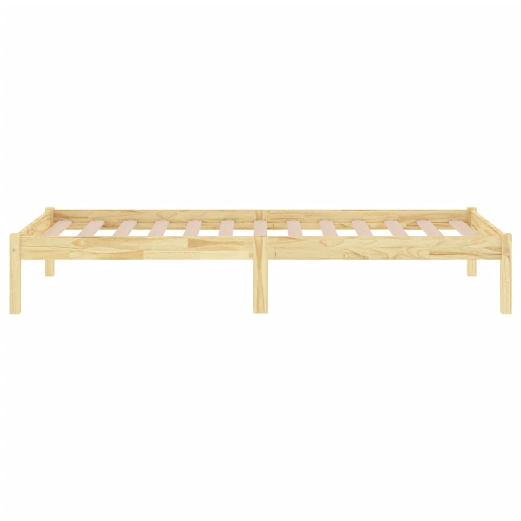 Estrutura de cama solteiro 90x190 cm madeira maciça