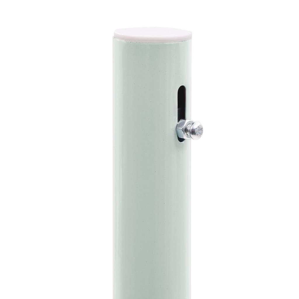 Toldo lateral retrátil para pátio 140x300 cm castanho