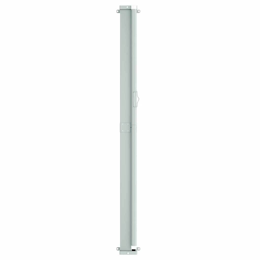 Toldo lateral retrátil para pátio 220x600 cm cor creme