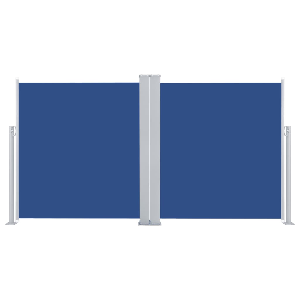 Toldo lateral retrátil 140x600 cm azul