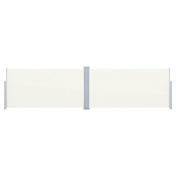 Toldo lateral retrátil 160x600 cm cor creme
