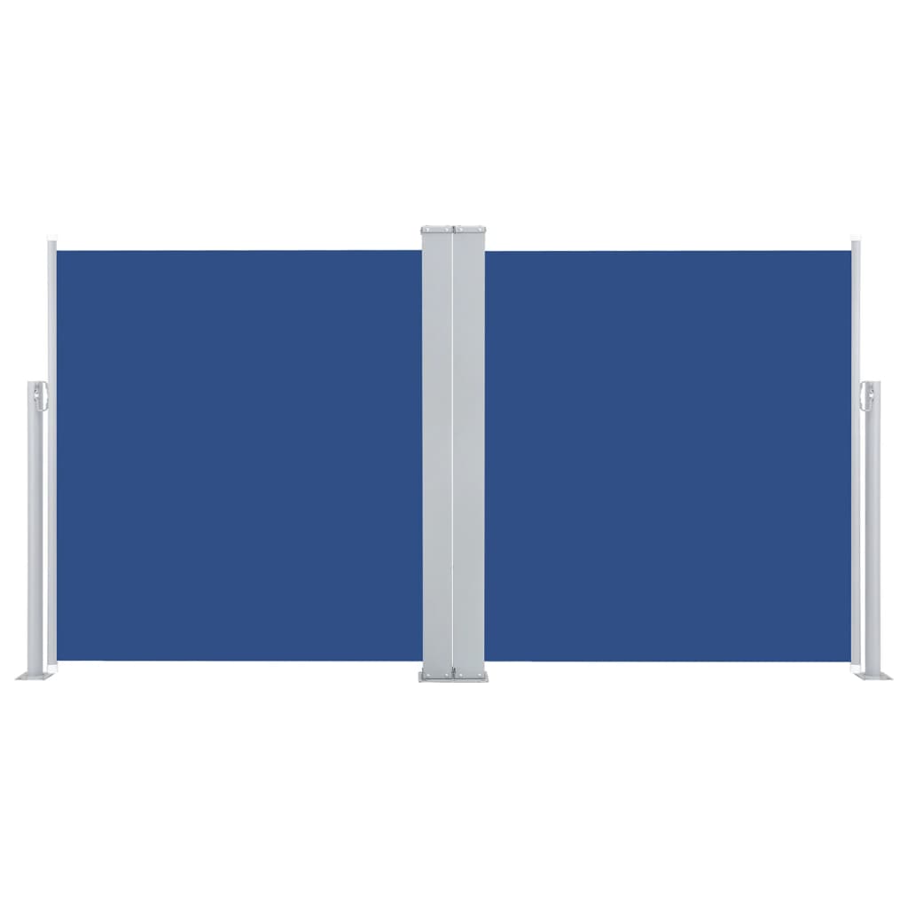 Toldo lateral retrátil 160x600 cm azul