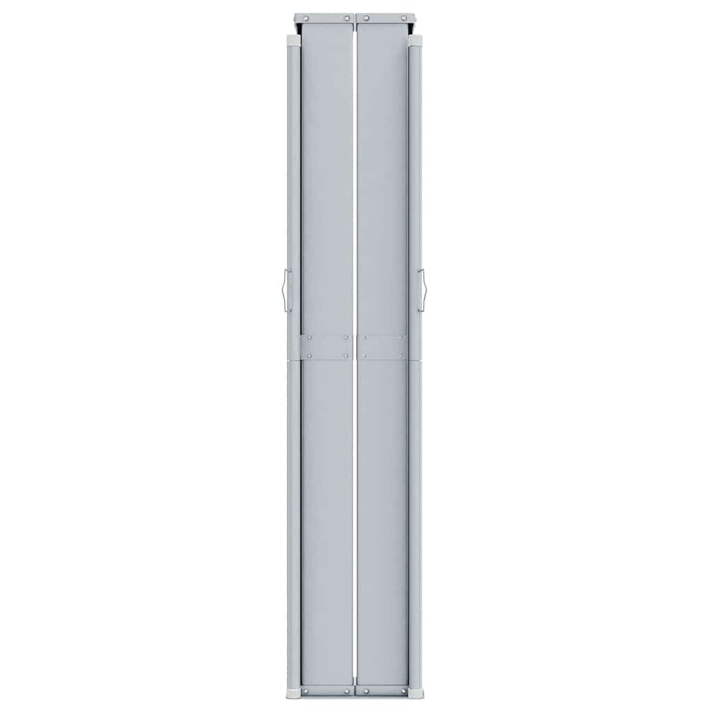 Toldo lateral retrátil 200x600 cm vermelho