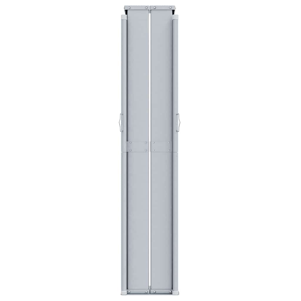 Toldo lateral retrátil 220x600 cm azul