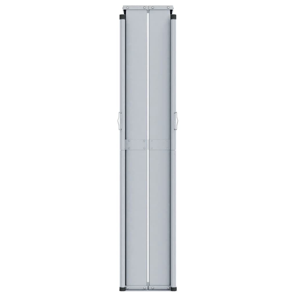 Toldo lateral retrátil 220x1000 cm preto