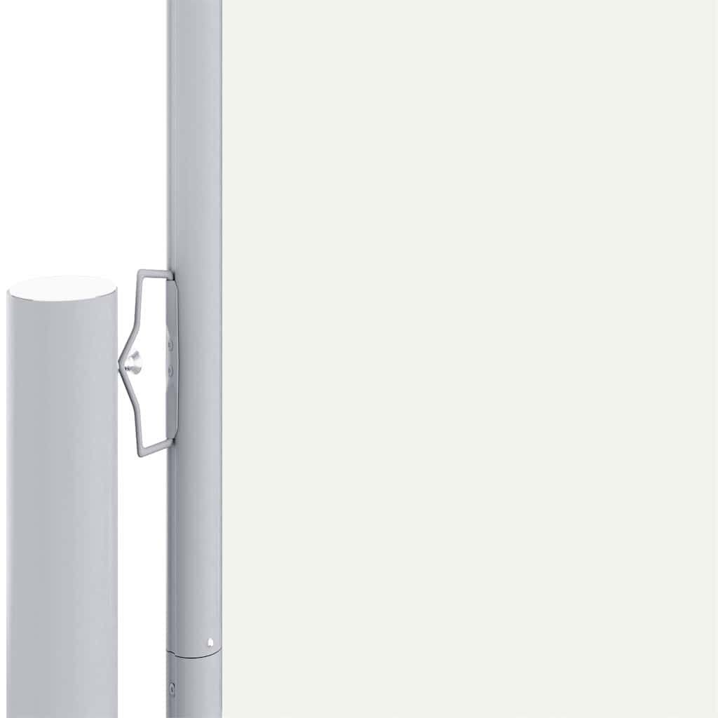 Toldo lateral retrátil 117x1200 cm cor creme