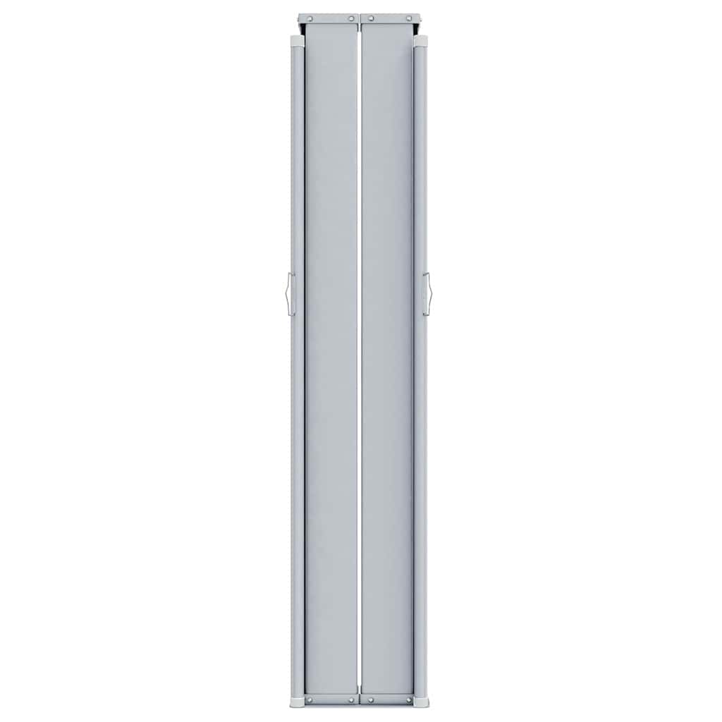 Toldo lateral retrátil 117x1200 cm cor creme