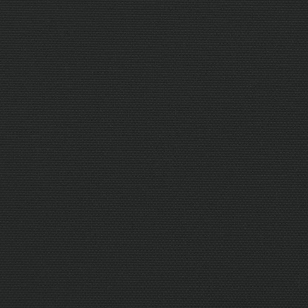 Toldo lateral retrátil 140x1200 cm preto