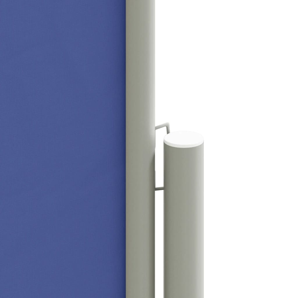Toldo lateral retrátil 140x1200 cm azul