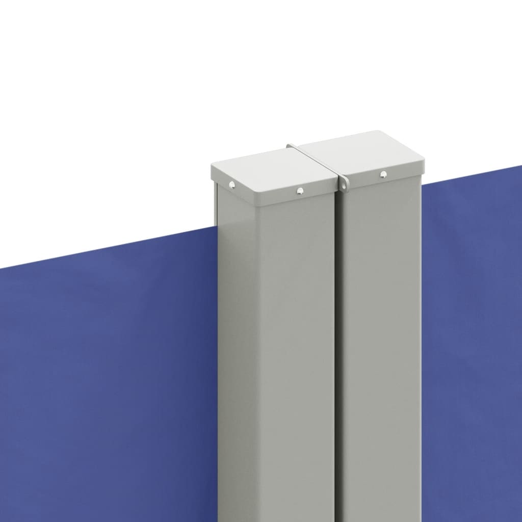 Toldo lateral retrátil 140x1200 cm azul