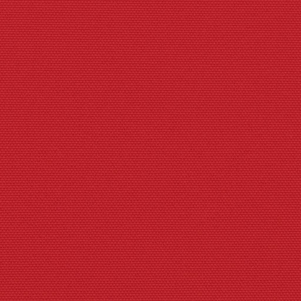 Toldo lateral retrátil 140x1200 cm vermelho
