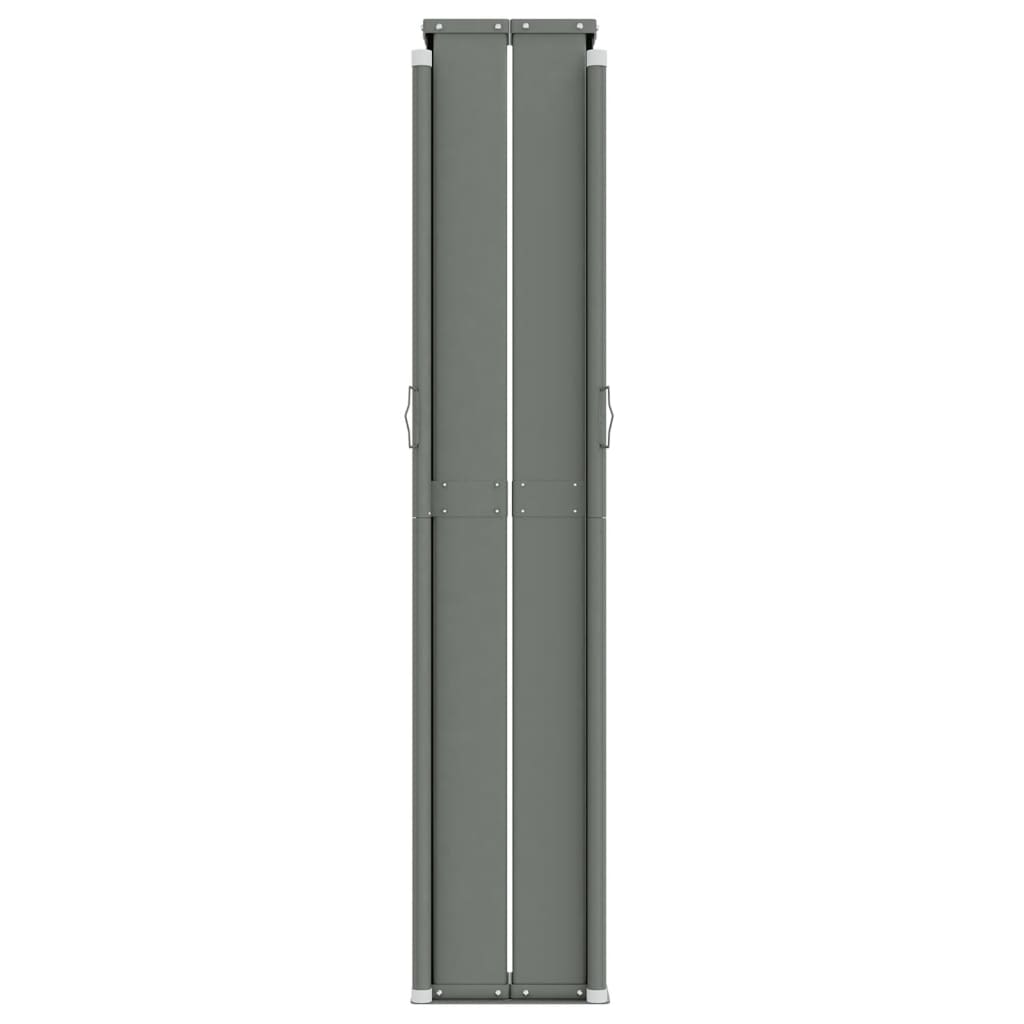 Toldo lateral retrátil 220x1200 cm vermelho