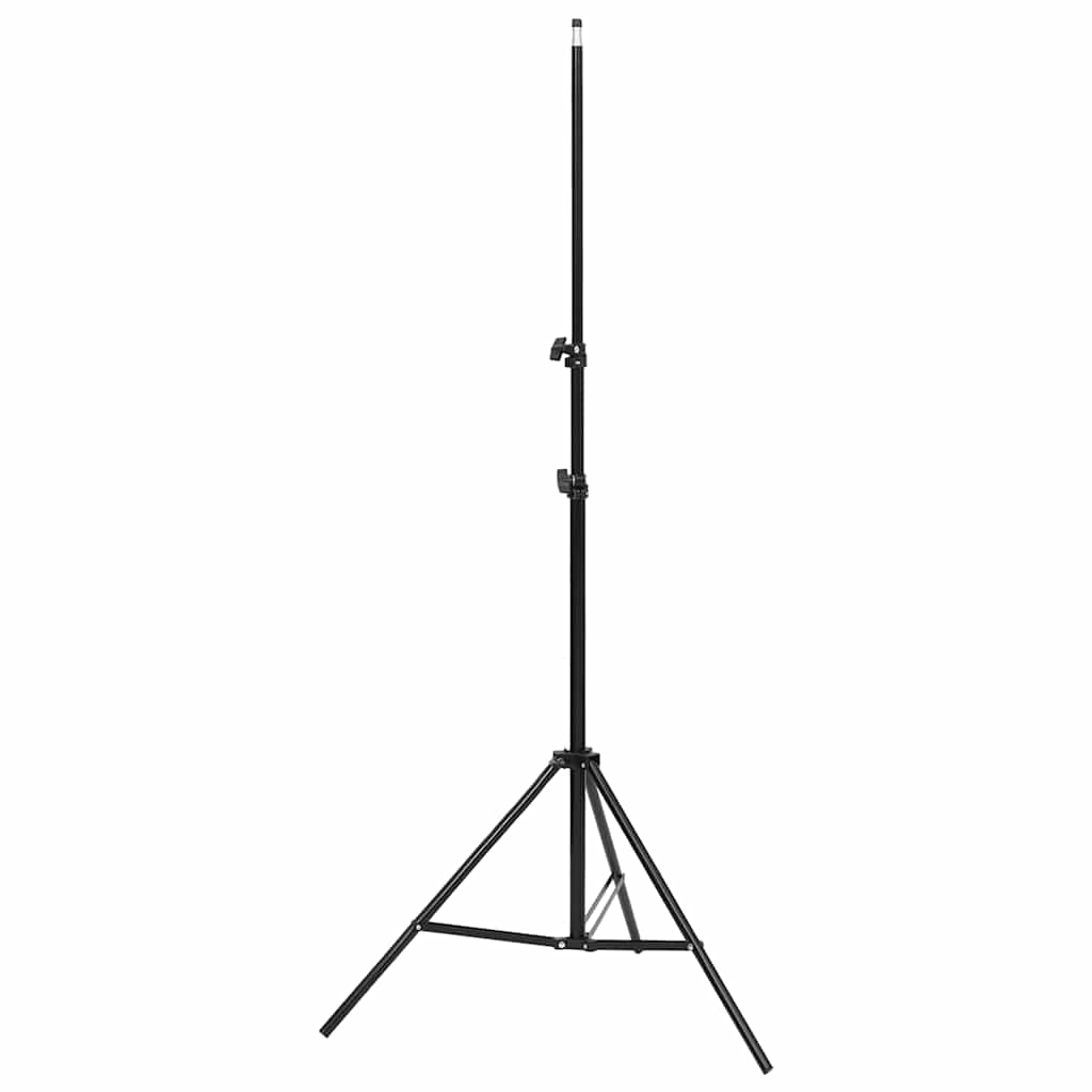 Kit de iluminação para estúdio com fundos e sombrinhas