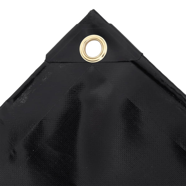 Lona 650 g/m² 1,5x6 m preto