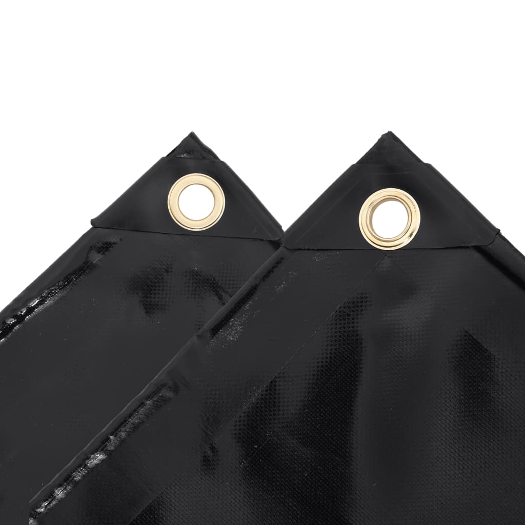Lona 650 g/m² 1,5x6 m preto