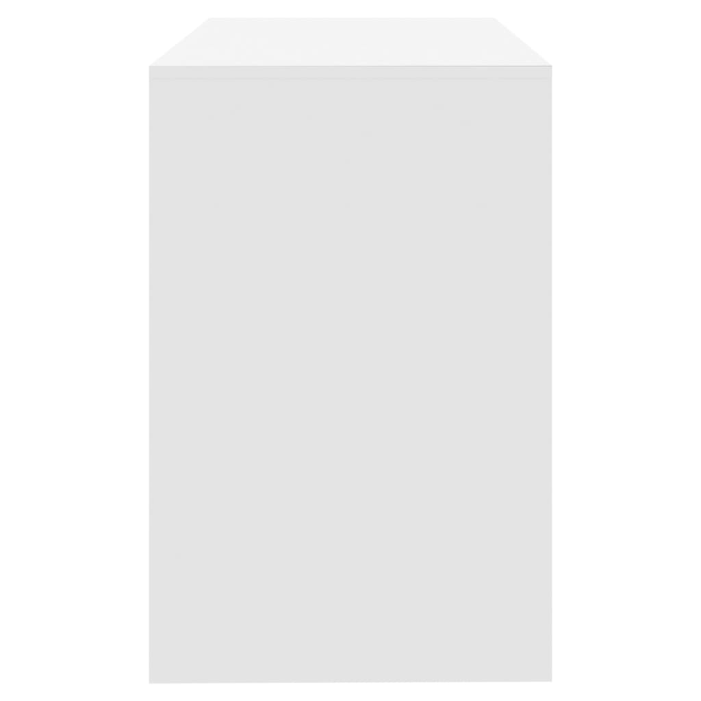 Secretária 101x50x76,5 cm derivados de madeira branco