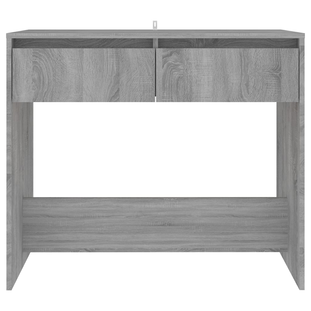 Mesa consola 89x41x76,5 cm derivados de madeira sonoma cinza