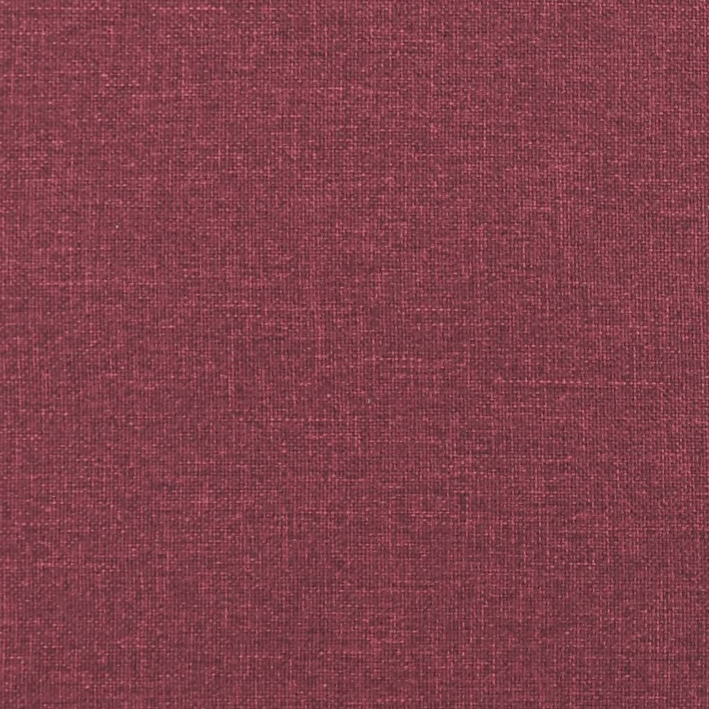 Poltrona de massagens tecido vermelho tinto