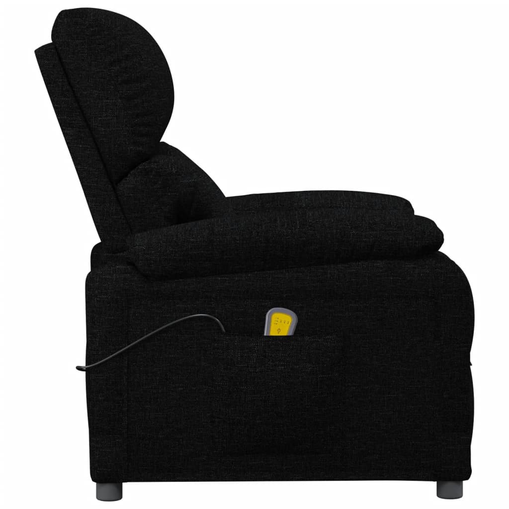 Poltrona de massagens tecido preto