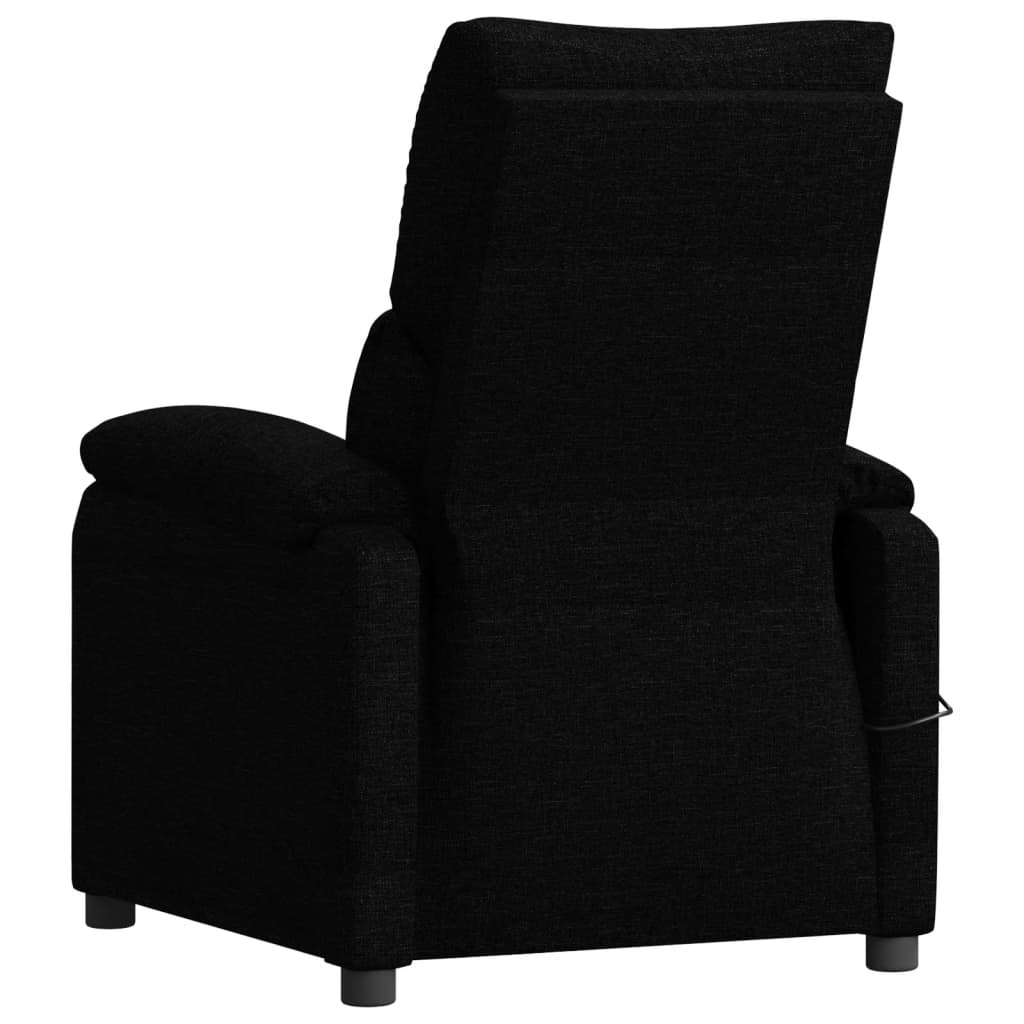 Poltrona de massagens tecido preto