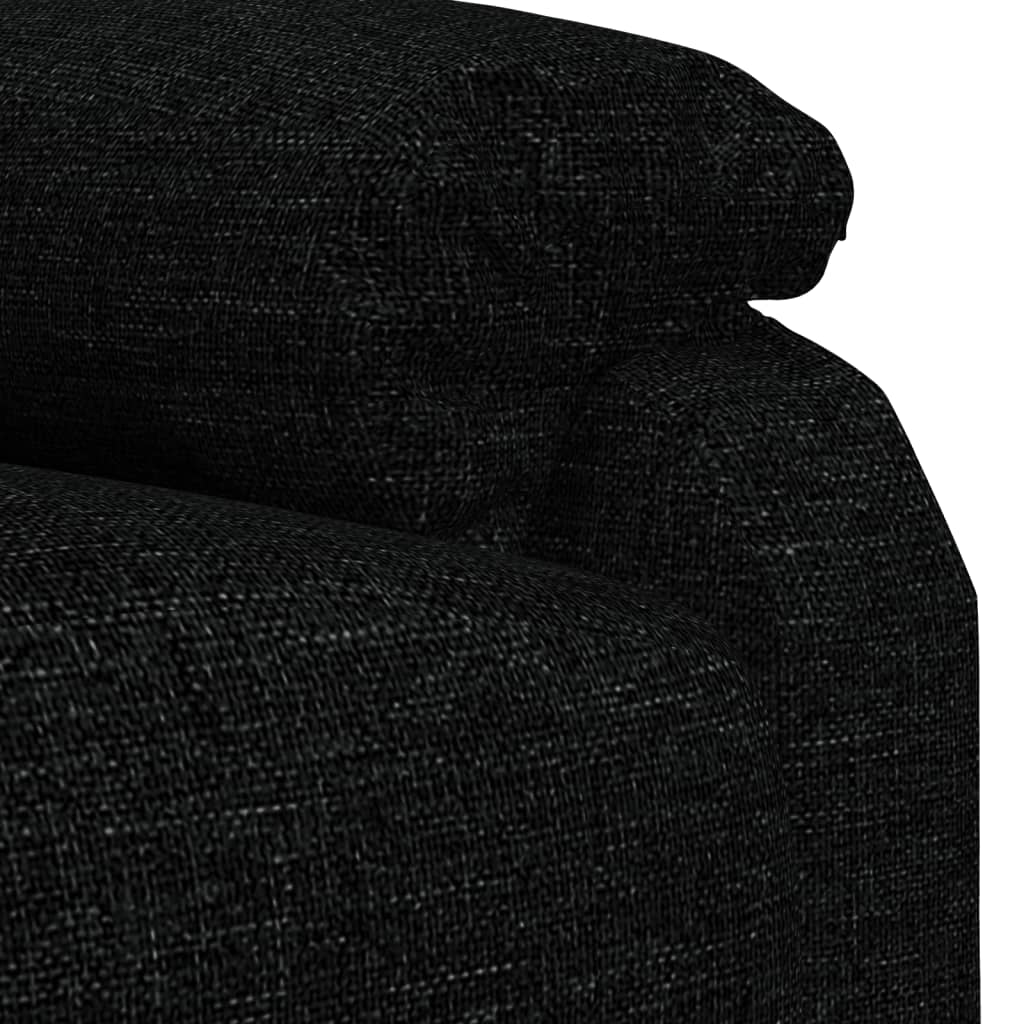 Poltrona de massagens tecido preto