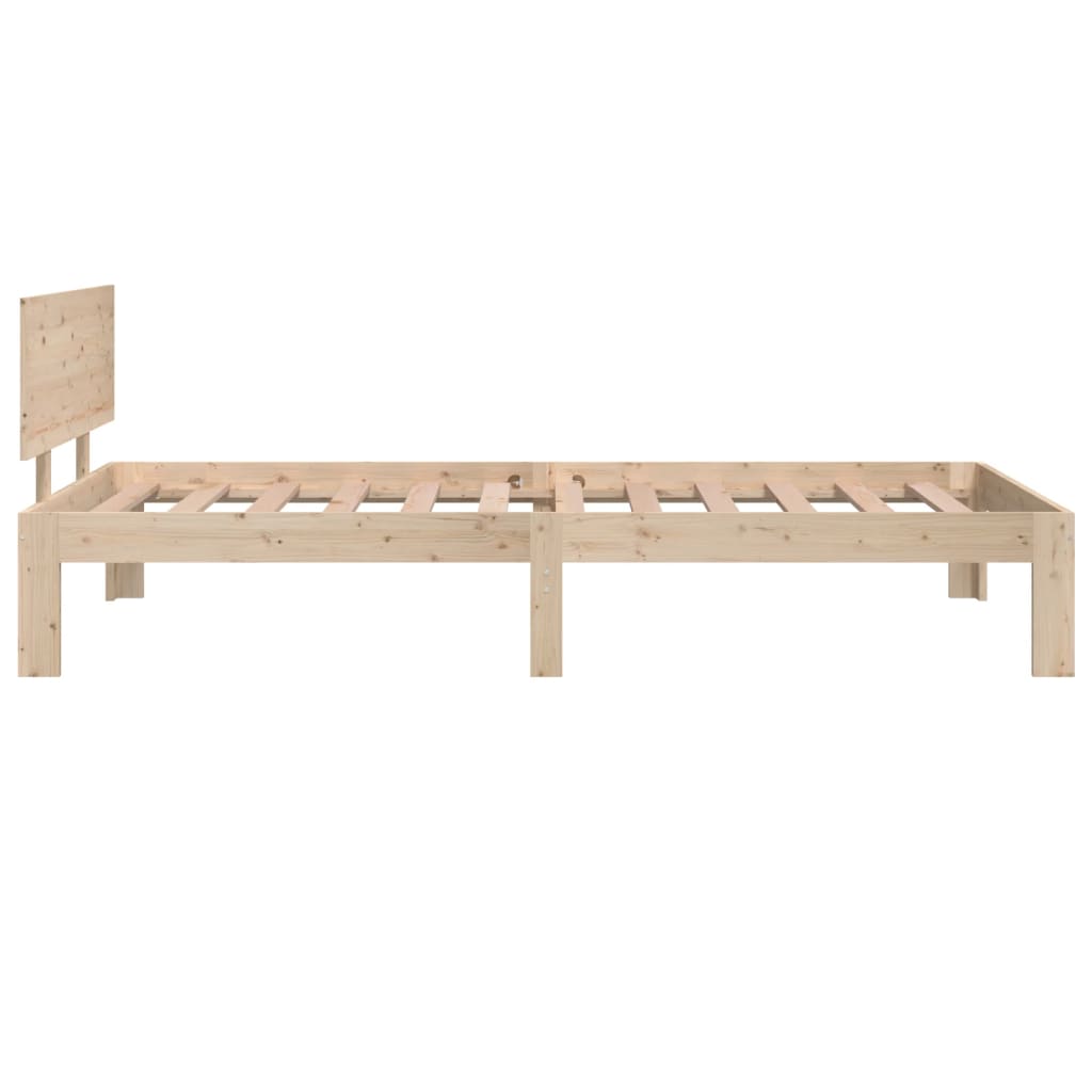 Estrutura de cama solteiro 90x190 cm madeira maciça