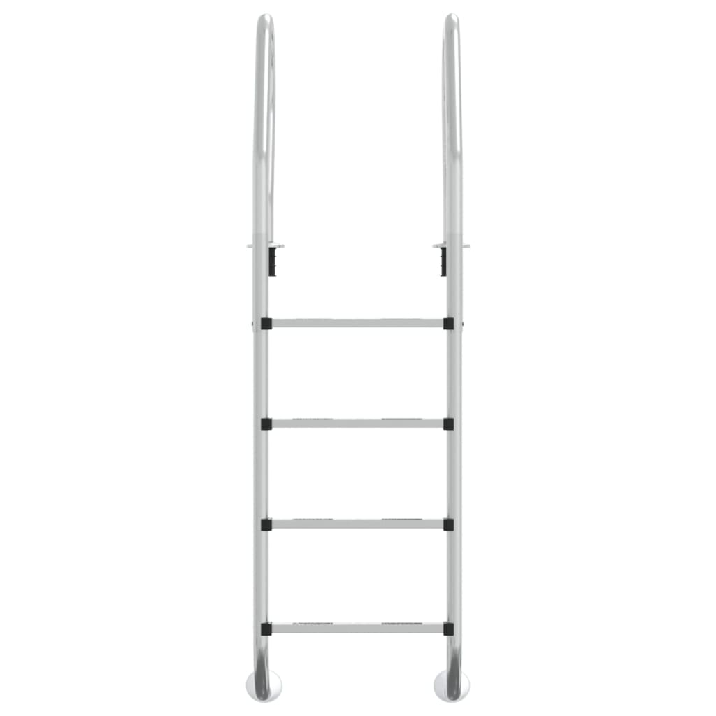 Escada de piscina 54x38x184,5 cm 304 aço inoxidável