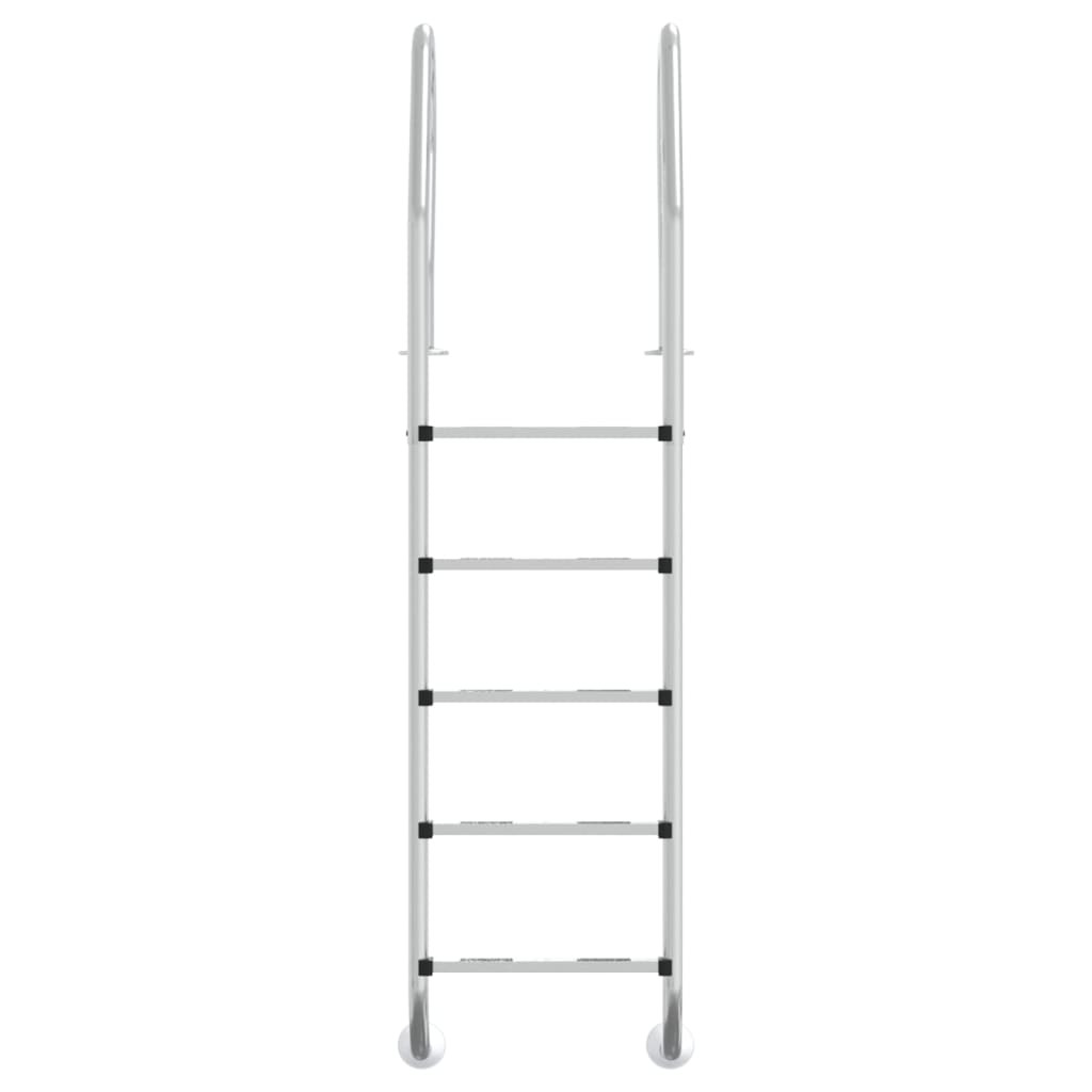 Escada de piscina 54x38x211 cm aço inoxidável 304