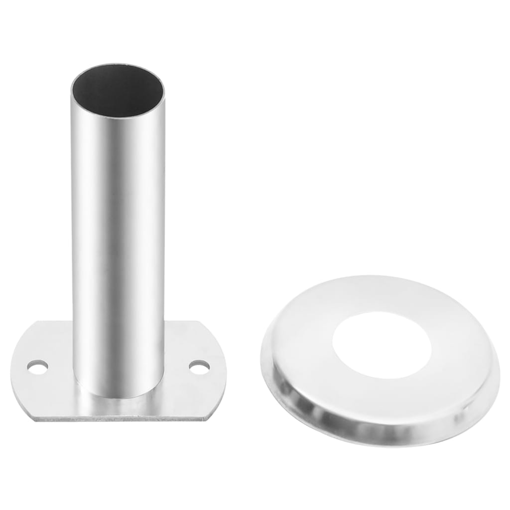 Suportes p/ corrimão de escada piscina 2 pcs aço inoxidável 304