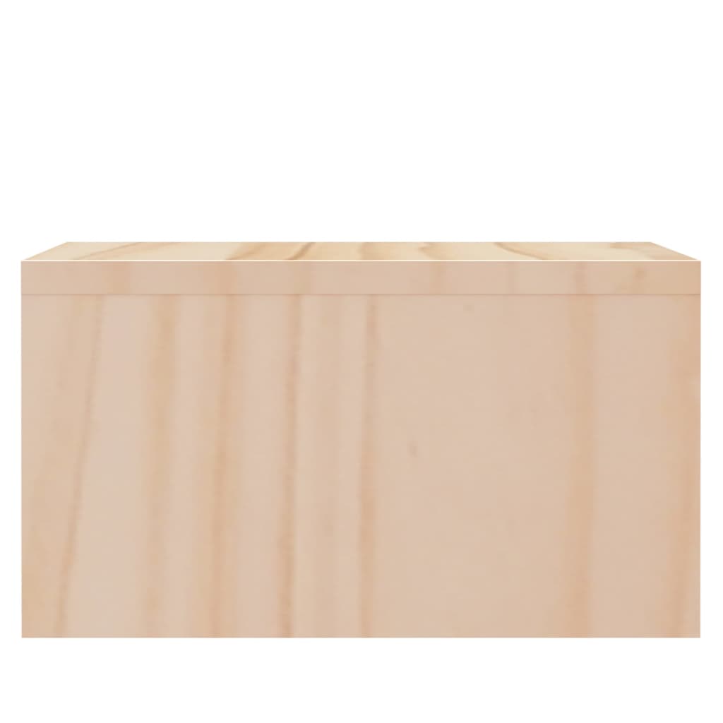 Suporte para monitor 50x27x15 cm madeira de pinho maciça