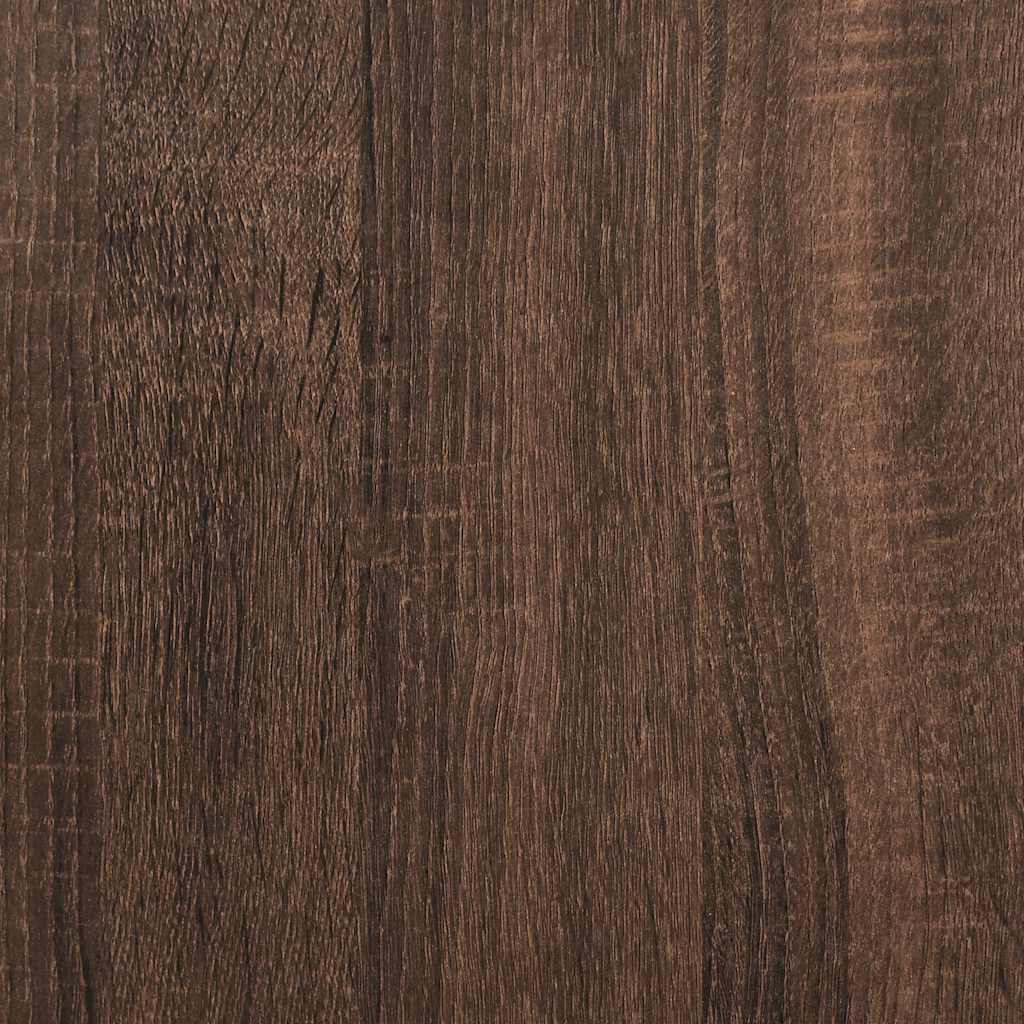 Mesa jantar 140x74,5x76 cm derivados madeira carvalho castanho