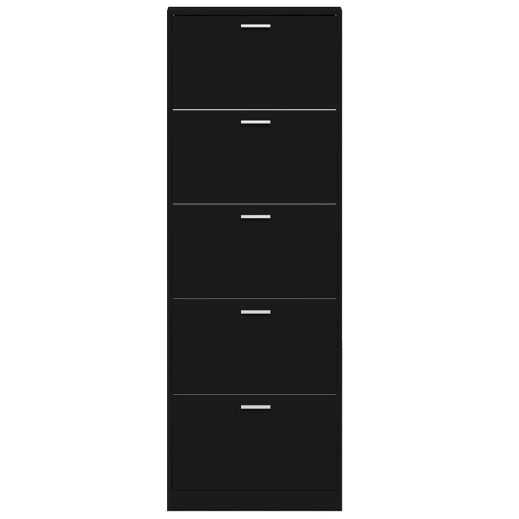 Sapateira 59x17x169 cm derivados de madeira preto
