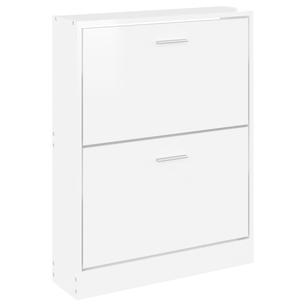 Sapateira 59x17x81 cm derivados de madeira branco brilhante