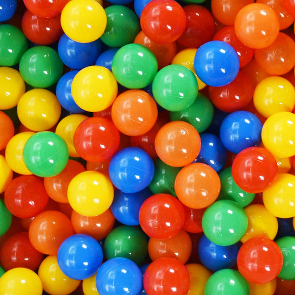 Bolas de brincar 1000 pcs multicolor