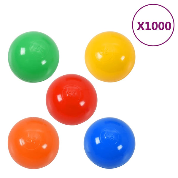 Bolas de brincar 1000 pcs multicolor