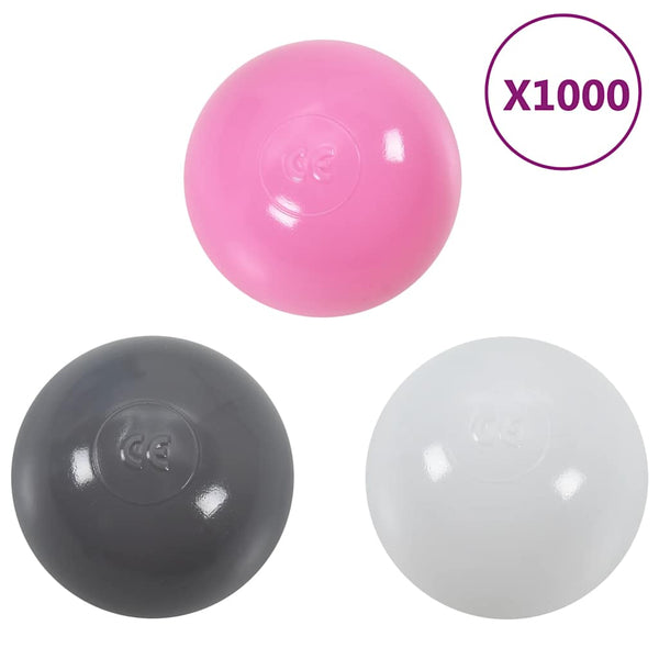 Bolas de brincar 1000 pcs multicolor