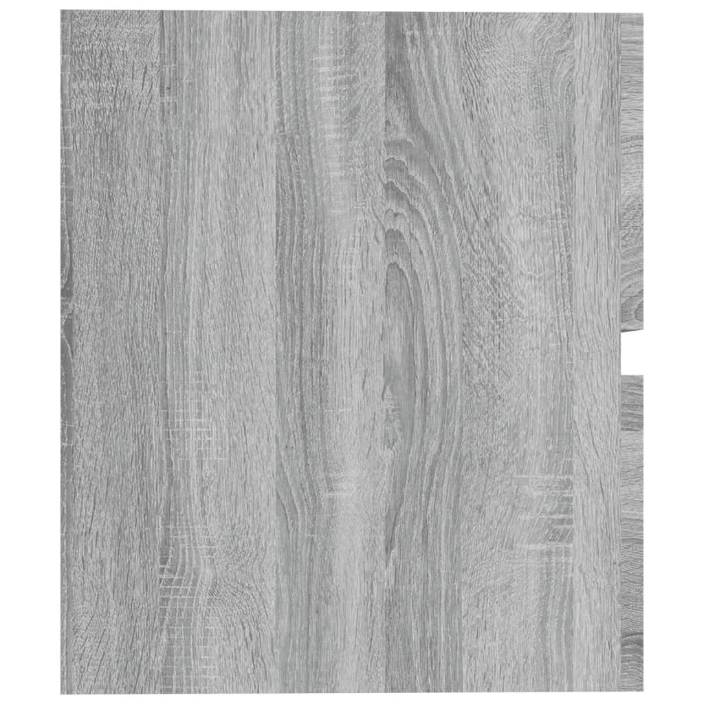 Móvel p/ lavatório 60x38,5x45 cm derivados madeira cinza sonoma