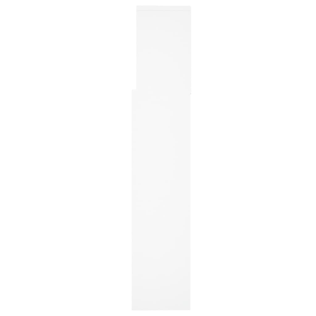 Armário de cabeceira 160x19x103,5 cm branco