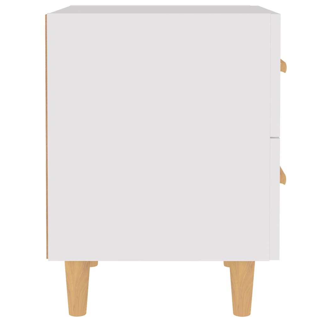 Mesa de cabeceira 40x35x47,5 cm branco