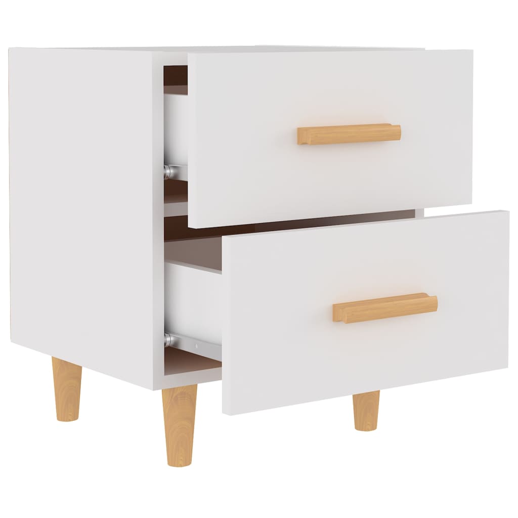 Mesa de cabeceira 40x35x47,5 cm branco
