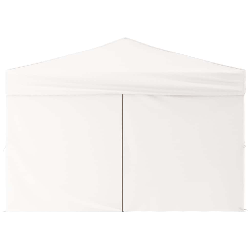 Tenda para festas dobrável com paredes laterais 3x3 m branco