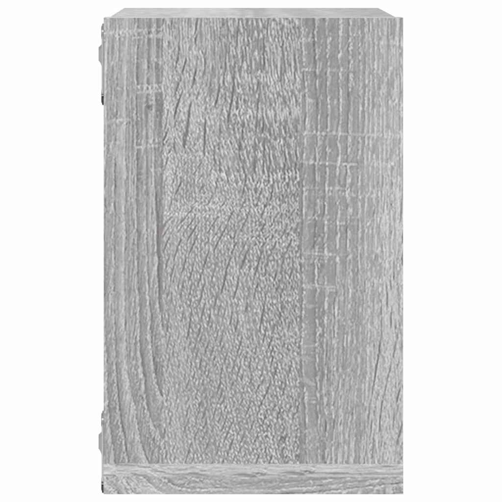 Prateleiras de Parede 4 pcs Cinzeto 26 x 15 x 26 cm