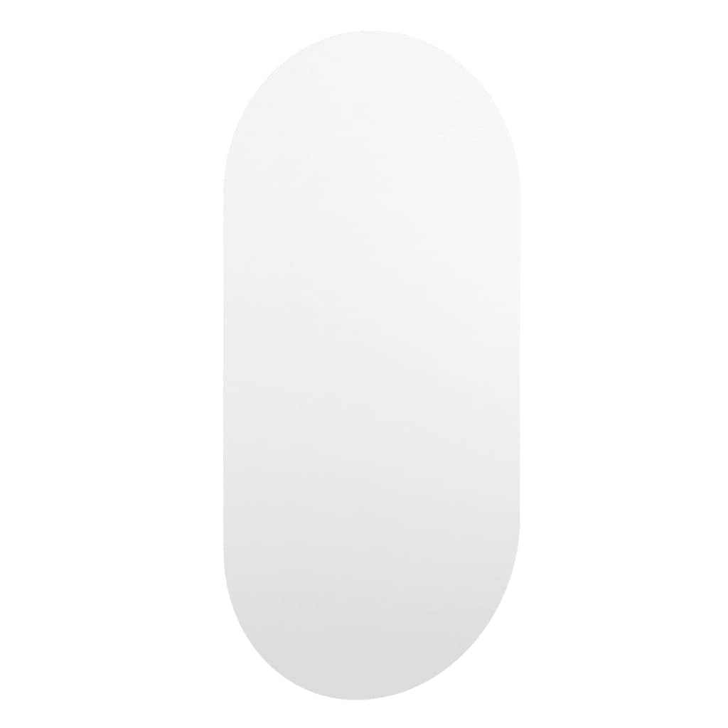 Espelho com luzes LED 60x30 cm vidro oval