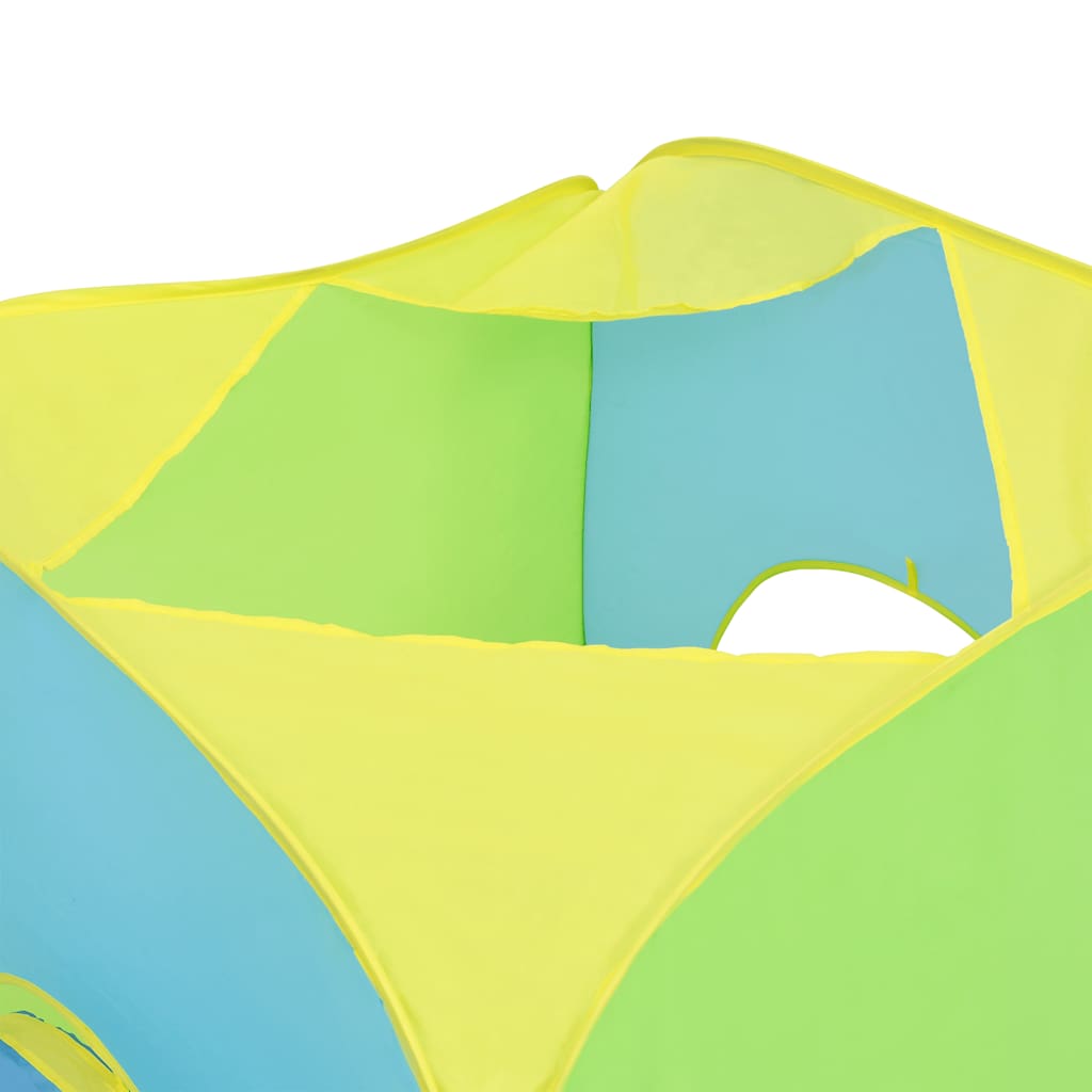 Tenda de brincar infantil com 350 bolas multicolorido