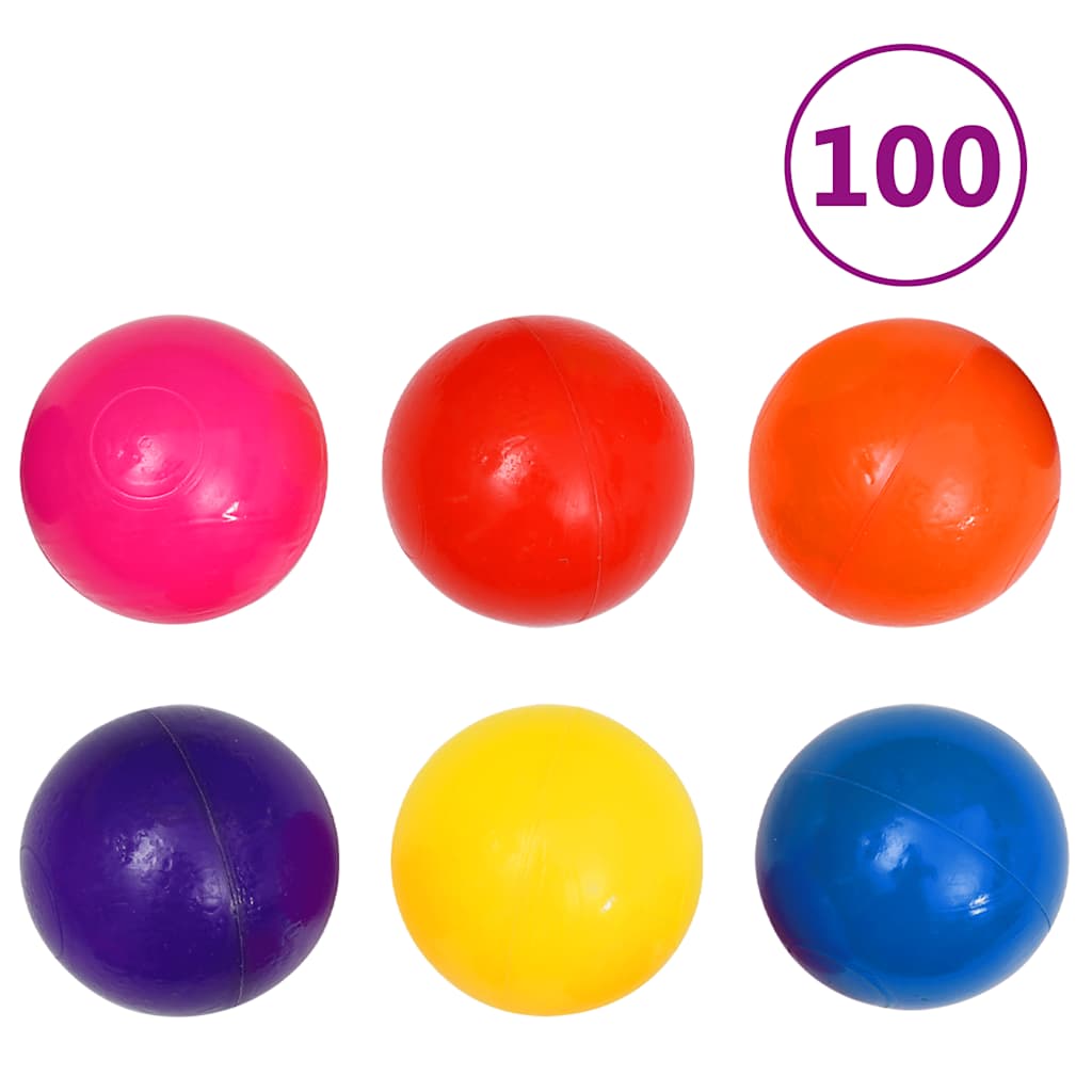 Tenda de brincar infantil com 350 bolas multicolorido