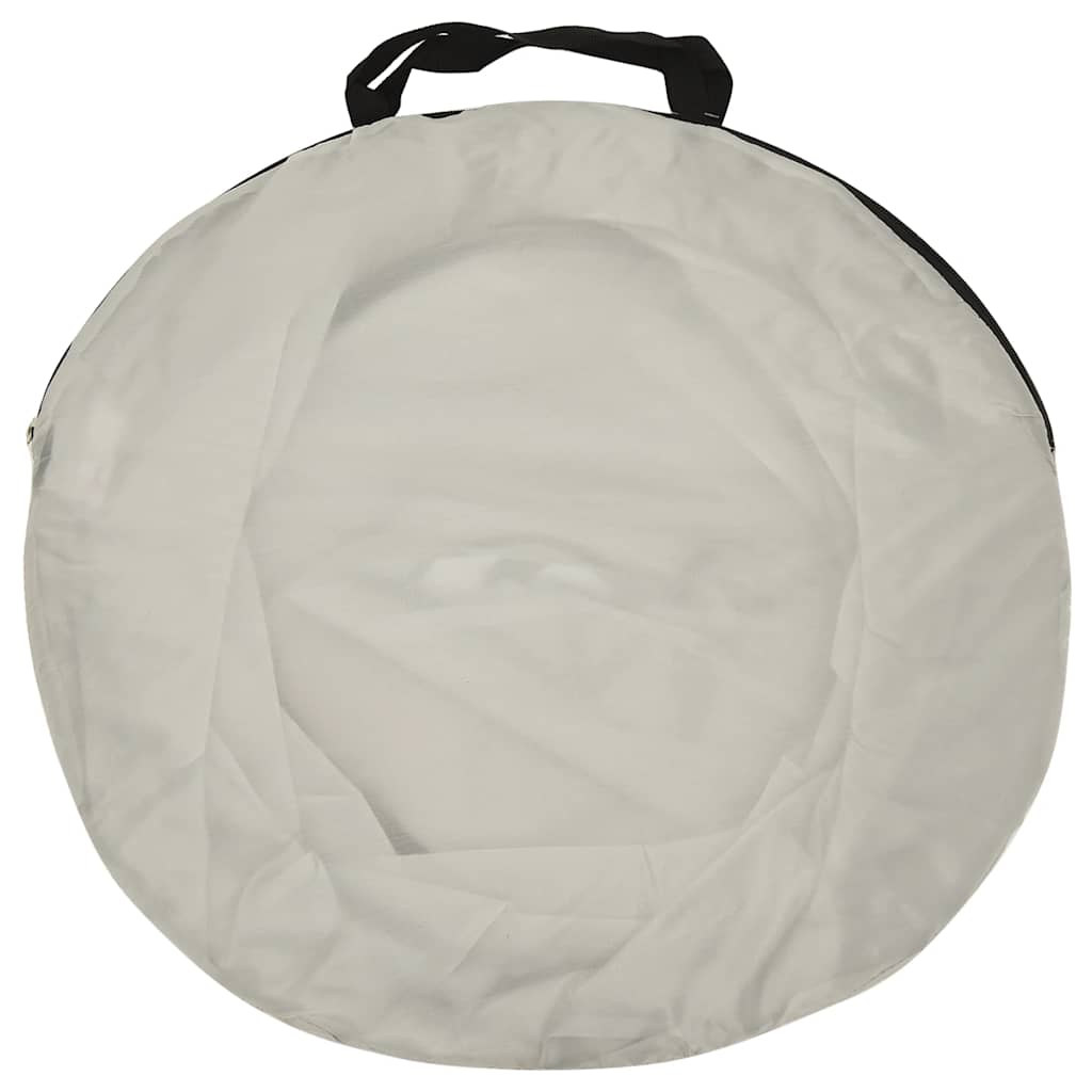 Tenda de brincar elefante com 250 bolas 174x86x101 cm cinzento