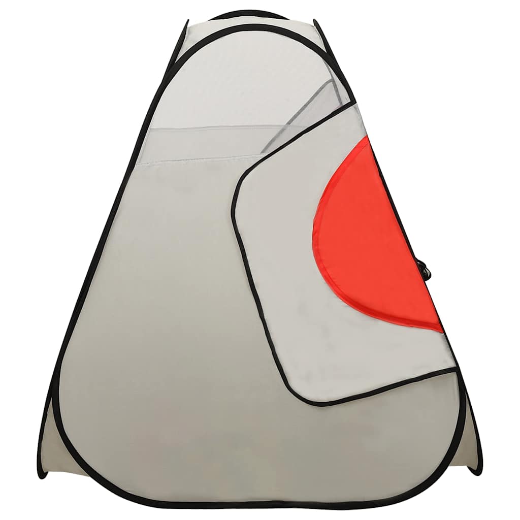 Tenda de brincar elefante com 250 bolas 174x86x101 cm cinzento