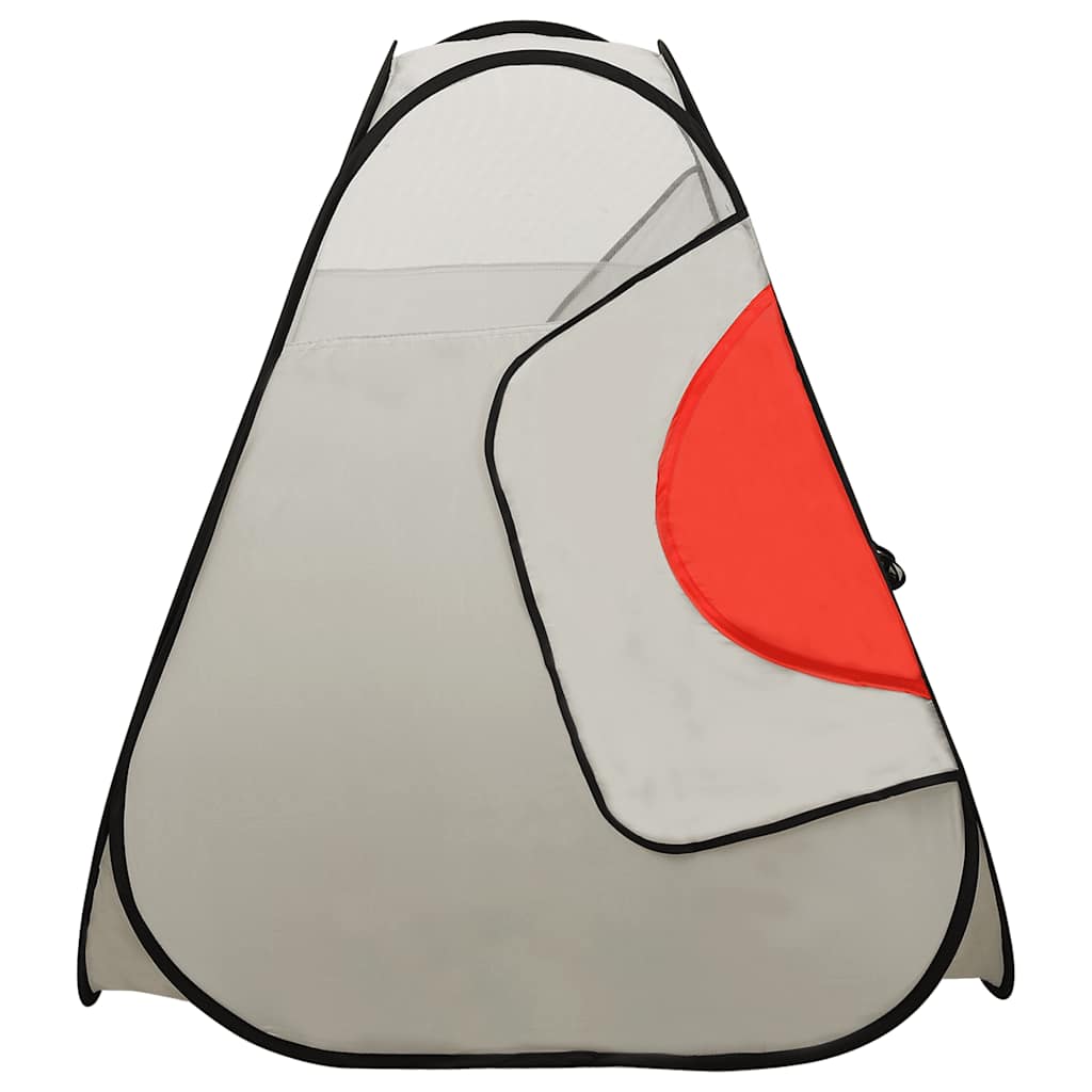 Tenda de brincar elefante com 250 bolas 174x86x101 cm cinzento