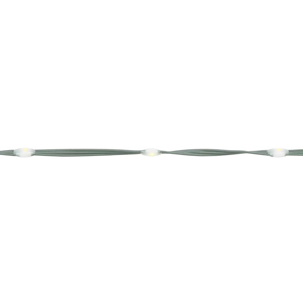 Árvore de Natal em cone 1400 luzes LED 160x500 cm azul