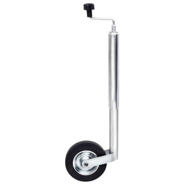 Roda jockey para reboque 48 mm aço galvanizado